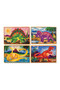 Melissa and Doug Wooden 12X4 Puzzle Set - Dinosaurs