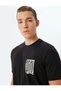 Crew Neck Short Sleeve Cotton Slogan Print T-Shirt