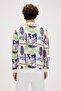Erkek Sweatshirt Beyaz 24.02.12.017 Flame Crewneck - 5