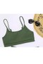 High Waist Special Fabric Tankini Bikini Top - 4