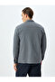 Long Sleeve Shirt Pocket Detailed Viscose Blended - 4