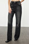 High Waist BlackWideLegJeans- Twoaw25je00209 - 3
