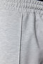 Big Size Gray Regular Fit Medium Length Lace-Up Letter Printed Shorts Tmnss23Sr00047 - 6