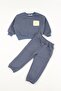 Anthracite Punch Embroidered Tracksuit Set - Phoebe - 4