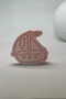 Pink Sailing Cabinet Handle - Modern and Decorative Handle for Children's Rooms, Kitchen and Bathroom Cabinets - 3