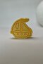 Yellow Sailing Cabinet Handle - Modern and Decorative Handle for Children's Rooms, Kitchen and Bathroom Cabinets - 3