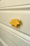 Yellow Dino 6 Cabinet Handle-Modern, Cute and Durable Furniture Handle for Children's Room, Kitchen and Bathroom - 2