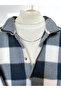 Men's Shirt Collar Oversize Cotton Lumberjack Shirt - 2