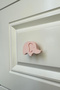 Pink Elephant Cabinet Handle - Furniture Handle That Adds a Touch of Fairytale to Children's Rooms, Handle D