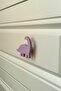 Purple Dino 3 Cabinet Handle -Modern, Cute and Durable Furniture Handle for Children's Room, Kitchen and Bathroom - 2
