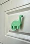 Green Dino 4 Cabinet Handle - Modern and Durable Furniture Handle for Children's Room, Kitchen and Bathroom