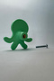 Green Octopus Cabinet Handle-Modern, Stylish and Durable Furniture Handle for Children's Room, Kitchen and Bathroom,Dh - 5