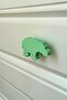 Green Hippopotamus Cabinet Handle - Modern and Durable Furniture Handle for Children's Room, Kitchen and Bathroom - 2