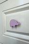 Purple Elephant Cabinet Handle - Modern, Stylish and Durable Furniture Handle for Children's Room, Kitchen and Bathroom, Dh