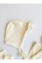 Scalloped 5 Piece Newborn Set - Cream - 6