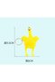 Laying Eggs chicken animal kids girls boys mascot toy soft sukuşi squishy keychain - 3