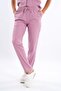 Powder Pink Lily Model Zip-Up Soft Lycra Doctor, Nurse Surgical Uniform Set - 4