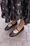 PETROV WOMEN'S BLACK MESH SHOES - 2