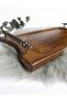 Wooden Tray with Antique Brass Handle - 6