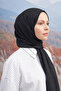 شال COTTON MONOGRAM A PATTERN - أسود - 3