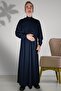 Hajj Umrah Clothes/Front Buttons Hidden and Long Sleeve Buttoned Pocket/Prayer Robe
