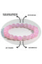 Natural Stone Bracelet - Certified Handcrafted - Pink Quartz - Healing and Energy - Love and Compassion - 4
