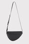 Doha Women's Black Shoulder Bag with Magnetic Cover, Large Internal Compartment and Adjustable Strap - 6