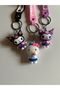 Sanrio character kuromi keychain, hello kitty keychain 1 PCS - 2