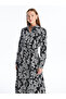 Floral Long Sleeve Women's Shirt Dress