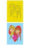 Disney Frozen 5 Pieces Large Size A4 Sand Painting Card Set |   Educational Sand Painting Set for Kids - 4