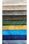 Dallas Nubuck Navy Blue Upholstery Fabric 121 - 2