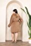 Women's Plush Soft Short Dressing Gown - 5