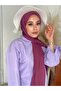 Viscose Combed Shawl Dusty Rose - Sheer-proof, Anti-Sweat, Easy to Use, Ultra Comfortable - 3