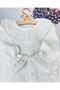 Lace Detailed Baby Newborn Hospital Release Mevlüt Set Jumpsuit - 3