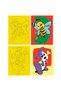 Cute Animals, 10 Large A4 Cards, Girl-Boy Sand Painting Card Set - Red Castle KB-RC-103 - 6
