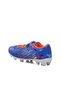 129-F Cobalt Blue-White Kids Carpet Field Shoes - 4