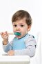 Bamboo Handle Silicone Spoon Set of 2 - Green Claret Red - 2