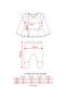 Baby Girl Booties Newborn Cotton Top and Bottom Set Çağla - 2