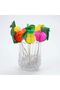 50 Pieces 12 Cm Bamboo Toothpick Fruit Muffin Cupcake Cake Decoration Cocktail Stick