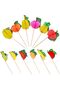 50 Pieces 12 Cm Bamboo Toothpick Fruit Muffin Cupcake Cake Decoration Cocktail Stick - 5