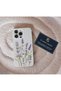 Samsung Galaxy A54 Compatible Flower Patterned Transparent Case