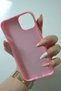 iPhone 13/14 Compatible Velvet Launch Heart Printed Case - 4