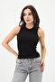 Women's Crew Neck Sleeveless Blouse 1755-24