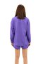 Women's Long Sleeve Shirt Collar Two-Piece Set 4096-25 - 4