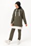 Medium Women's Khaki Tunic and Trousers Set - 3553
