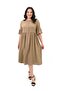 Women's Plus Size Button Detailed Dress 5241-25