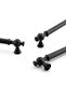 Black Metal Mufak Cabinet - 288 mm Handle Drawer and Lid Handle - 4