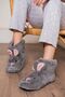 Home Boots Gray Color Women's Home Boots Children's Slippers Home Boots - 2