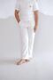 Girl's Spanish Leg Sweatpants 761 Ecru - 6