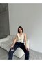 Women's Kerem V-Neck Stylish Button Detailed Knitwear Vest - 3